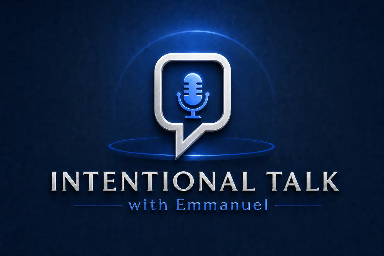 Intentional Talk with Emmanuel podcast artwork